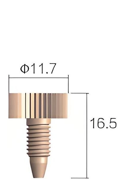 PEEK One-Piece Connector