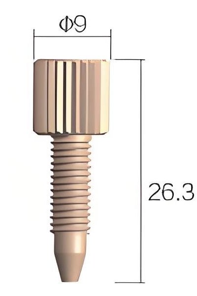PEEK One-Piece Connector