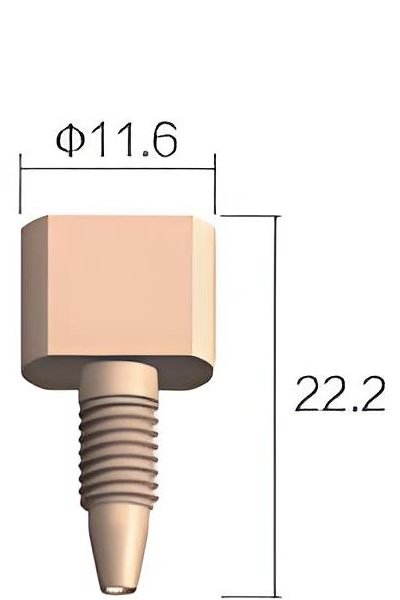 PEEK One-Piece Connector