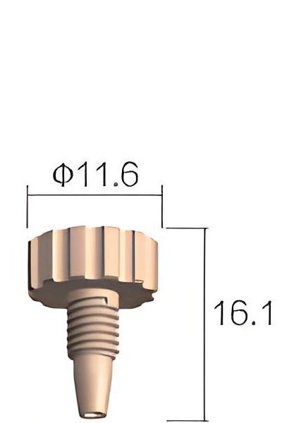 PEEK One-Piece Connector