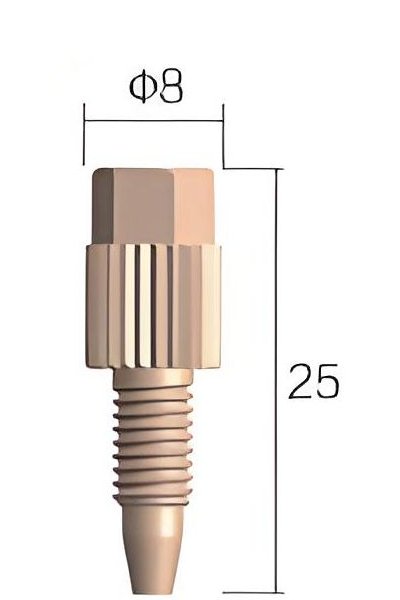 PEEK One-Piece Connector