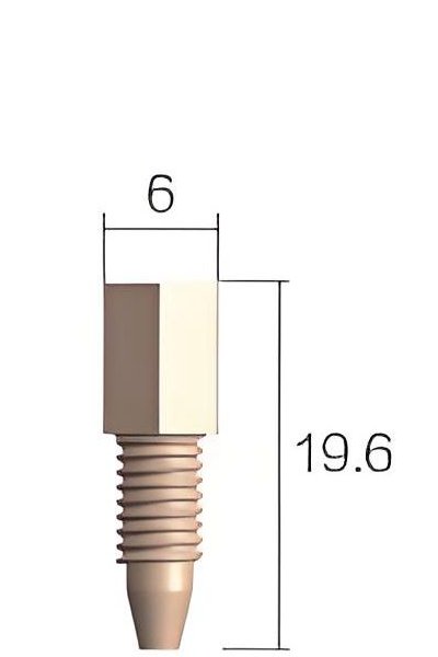 PEEK One-Piece Connector