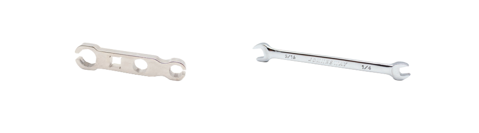 Wrench for PEEK Connectors