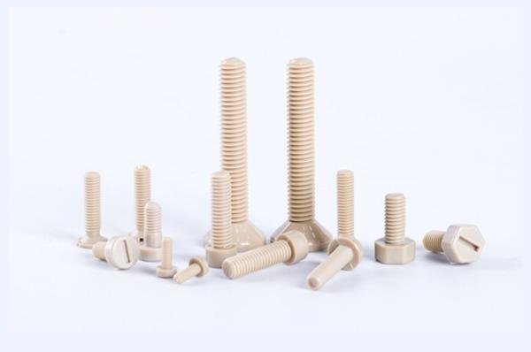 PEEK screws of various specifications