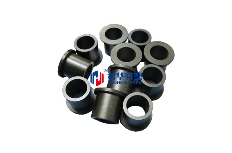 PEEK wear-resistant flanged bushing