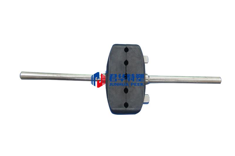 PEEK five-hole steel needle fixing clip
