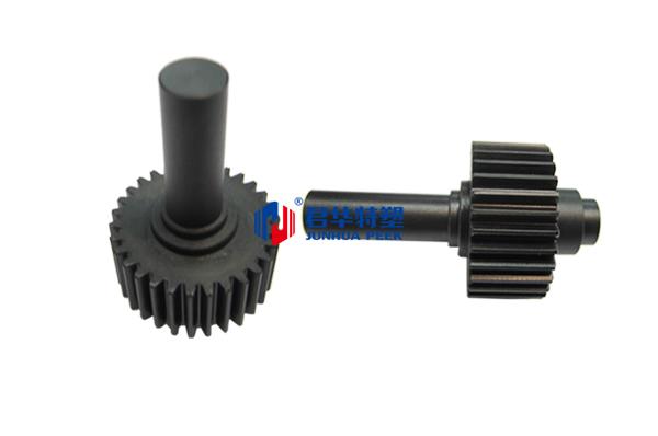 PEEK shaft and cylindrical gear