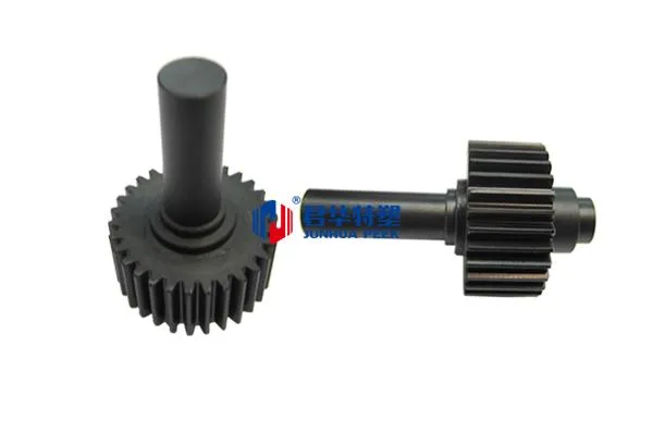 PEEK shaft and cylindrical gear