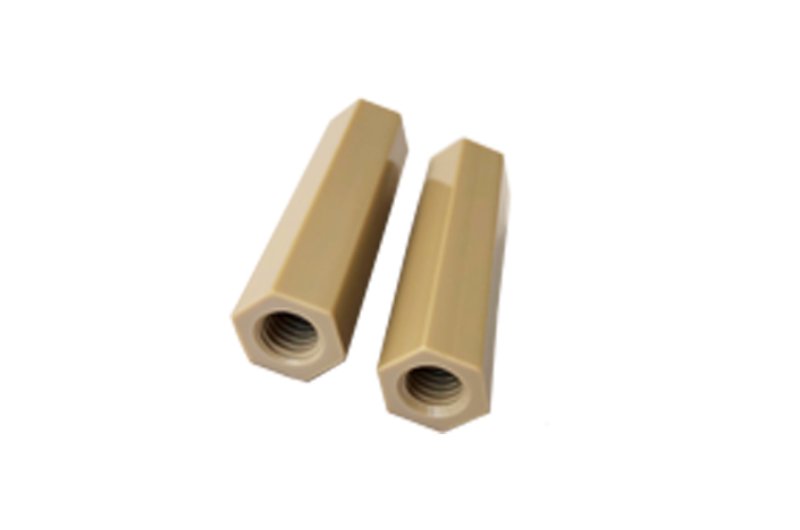 PEEK external hexagonal spacer