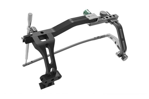 PEEK Tibial intramedullary nail adjustable aiming bracket