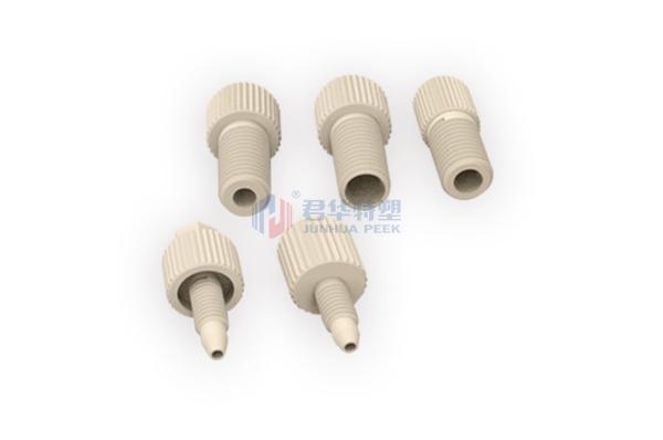 PEEK connectors for the pharmaceutical industry