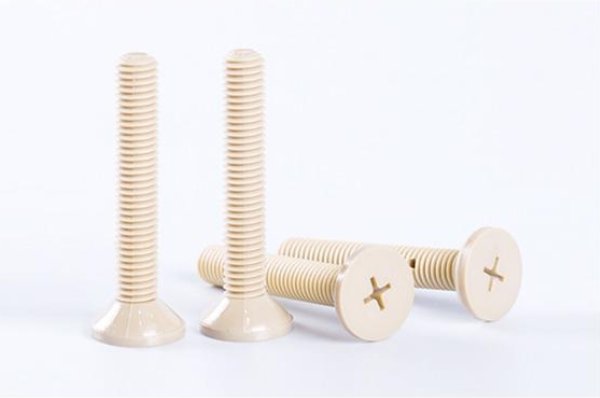 PEEK countersunk cross screw