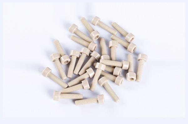 PEEK round head hexagon socket screw