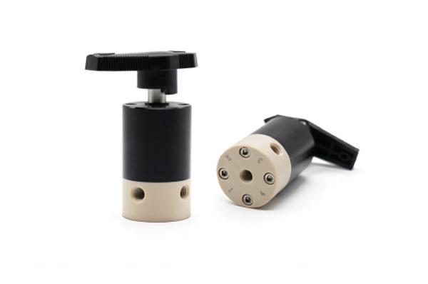 PEEK manual switching valve