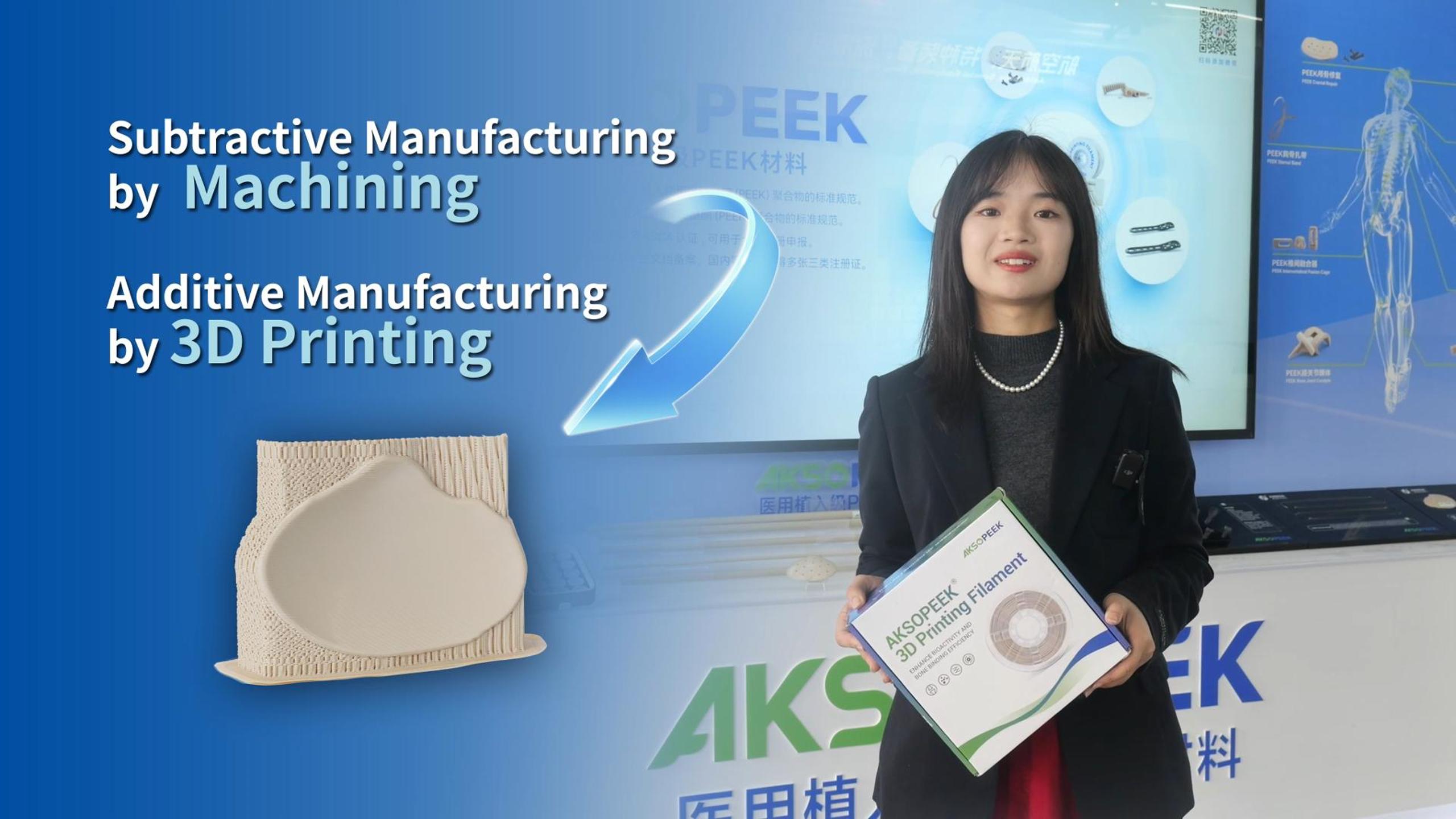 From Machining to 3D Printing: Implant-Grade PEEK Revolution