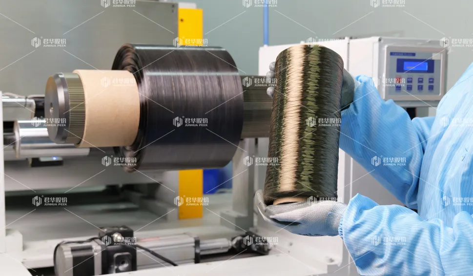Continuous Basalt Fiber/PEEK Unidirectional Prepreg — Perfect Match for Laser Winding Technology - Junhua Continuous Basalt Fiber/PEEK Unidirectional Prepreg — Perfect Match for Laser Winding Technology Image 1